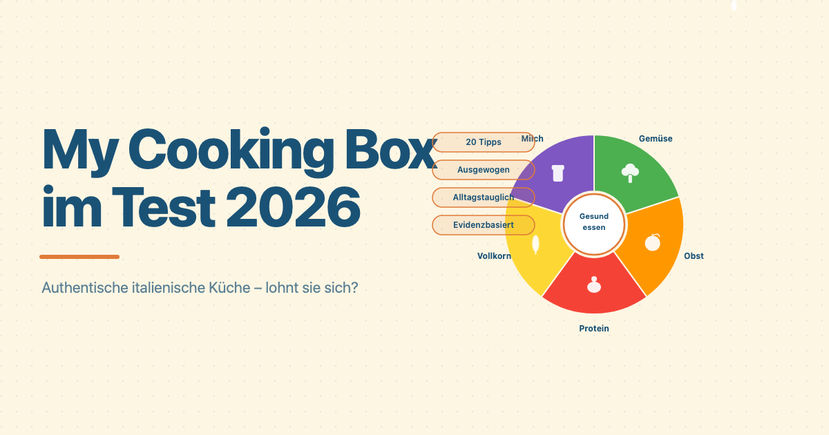 My Cooking Box 2026 im Test: Regionale Kochbox mit Anspruch – lohnt sie sich?
