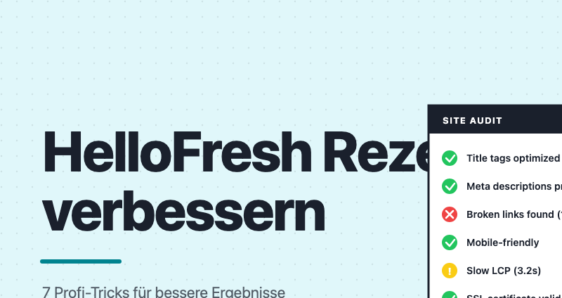 HelloFresh Rezepte verbessern: 7 Profi-Tricks, die den Unterschied machen